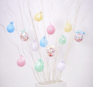 Easter balloon decorations