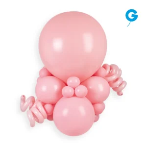 Elegant baby pink balloon bouquet ideal for weddings and celebrations