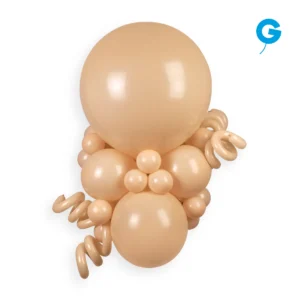 Decorative blush balloon bouquet for parties and events