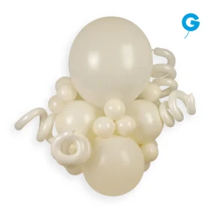 Elegant butter balloon bouquet ideal for weddings and celebrations