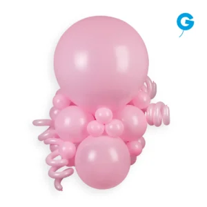 Romantic pink balloon bouquet suitable for events and décor