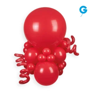 Romantic red balloon bouquet suitable for events and décor