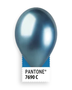 Shiny blue