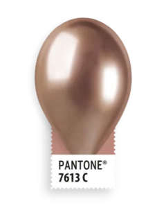 Shiny rose gold