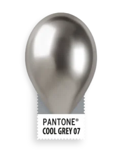 Shiny silver