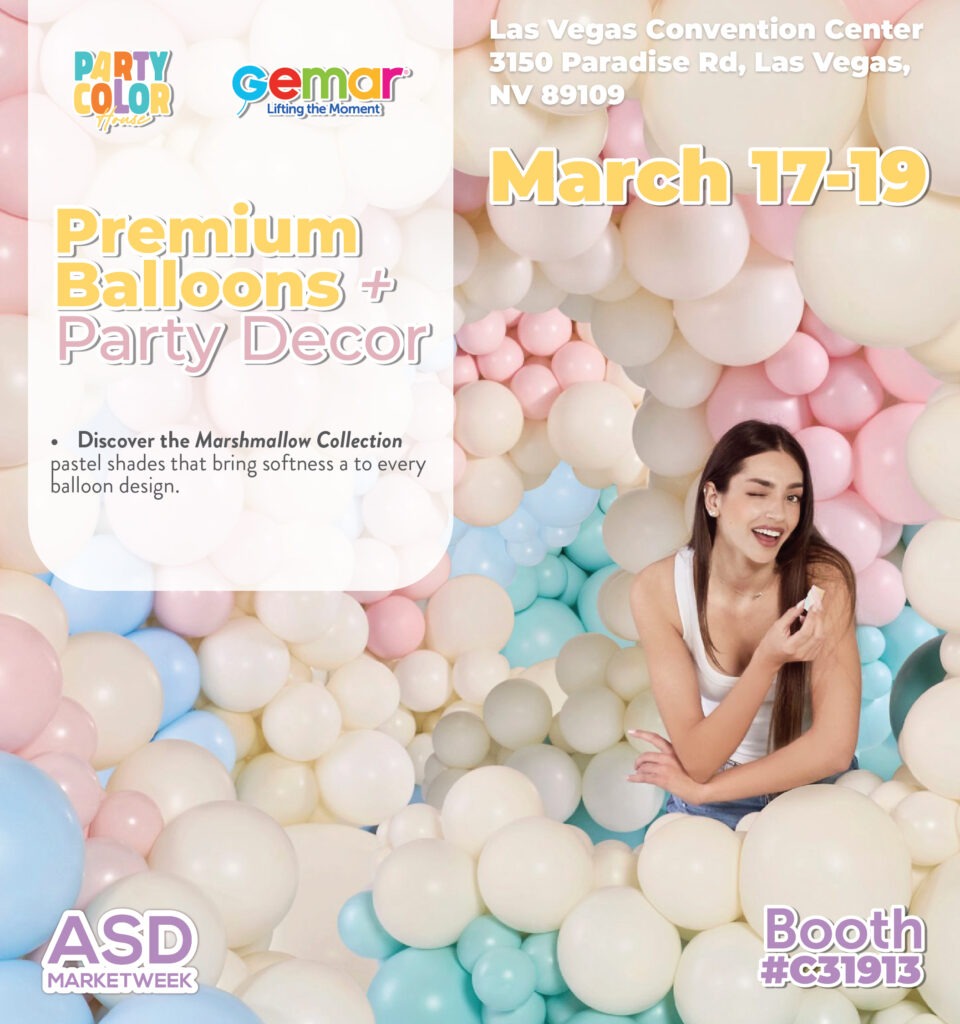 Gemar Balloons at ASD Market Week 2026